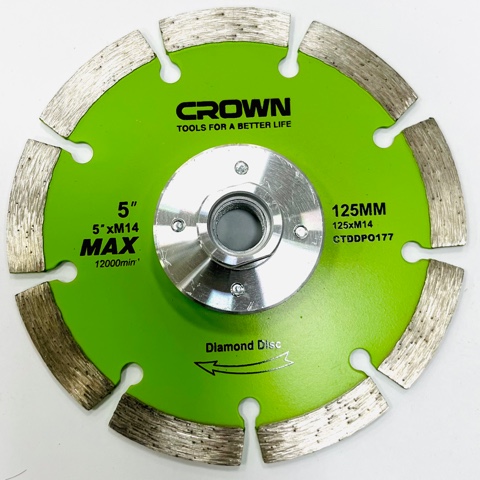 Դիսկ Ֆլանեցով 125A  Ctddp0177   Crown