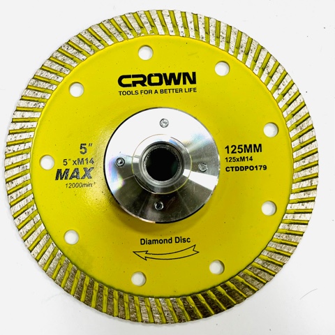 Դիսկ Ֆլանեցով 125Ab   Ctddp0179   Crown